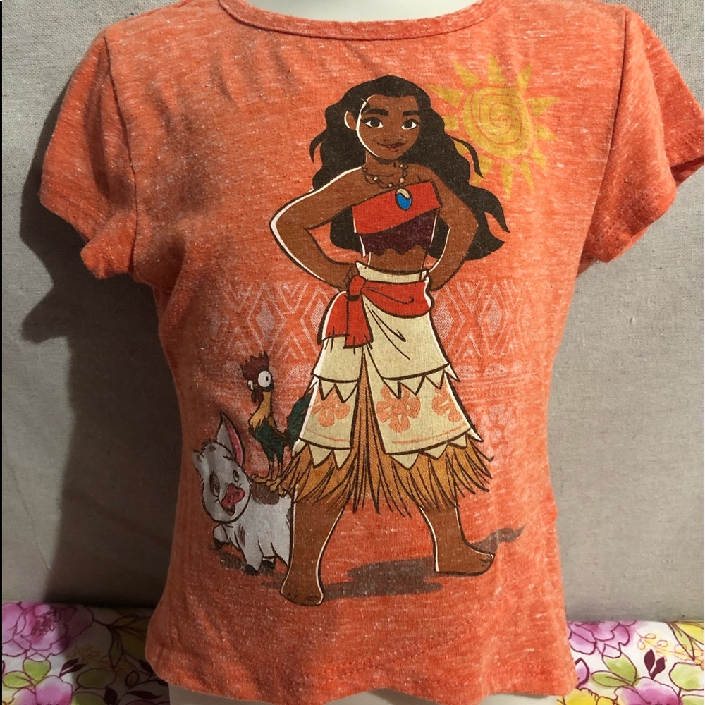 Toddler girls Disney moana t-shirts